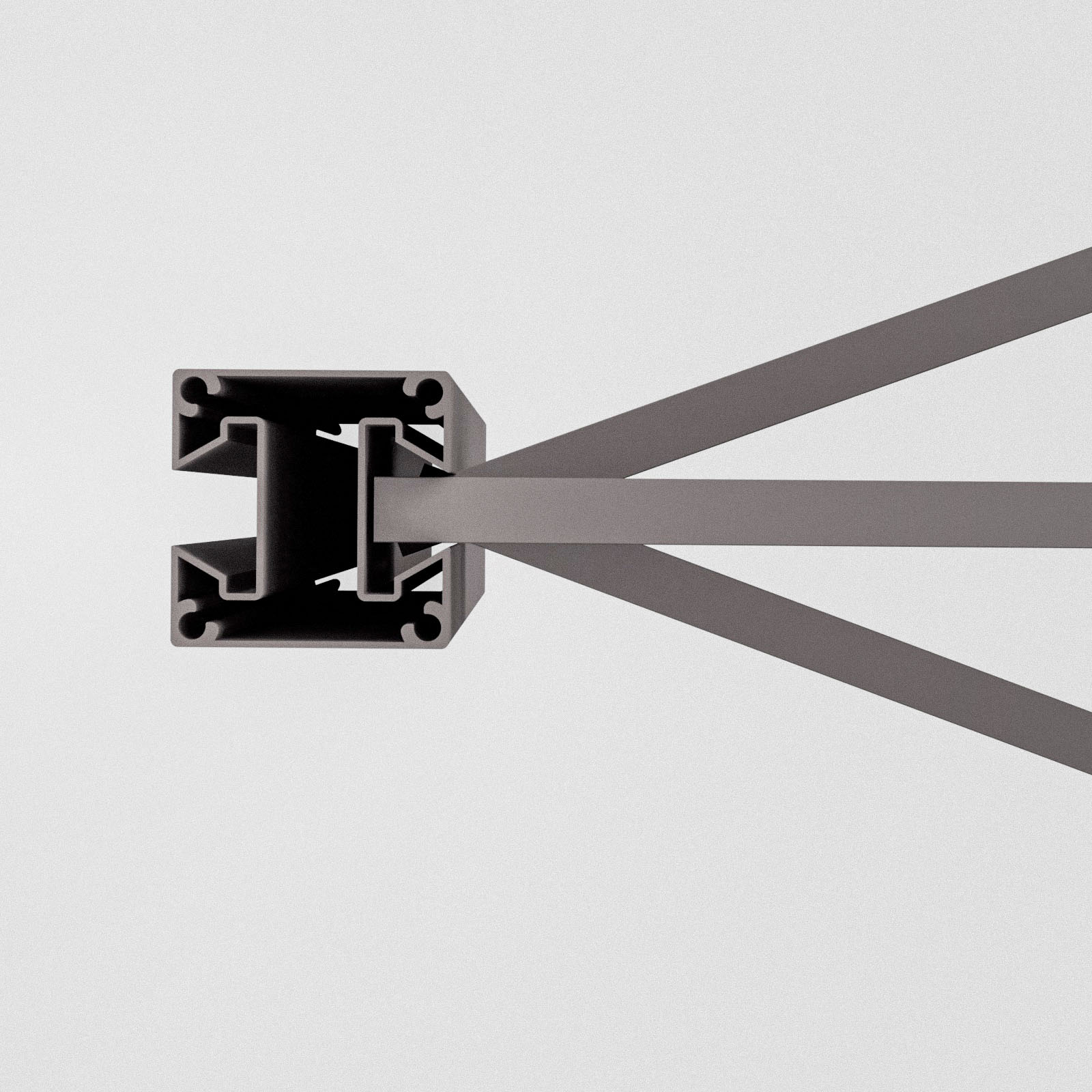 Schwalbenschwanz-Nut Detail